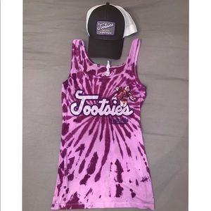 Tootsie’s Orchid Lounge Shirt- Hand tie dyed